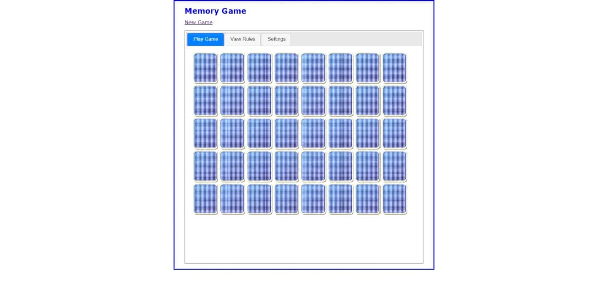 Memory Game